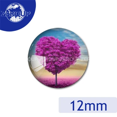 ZEROUP 20 шт./лот 12 мм 25 30 DIY круглые фотографии стекла кабошона ювелирные изделия для