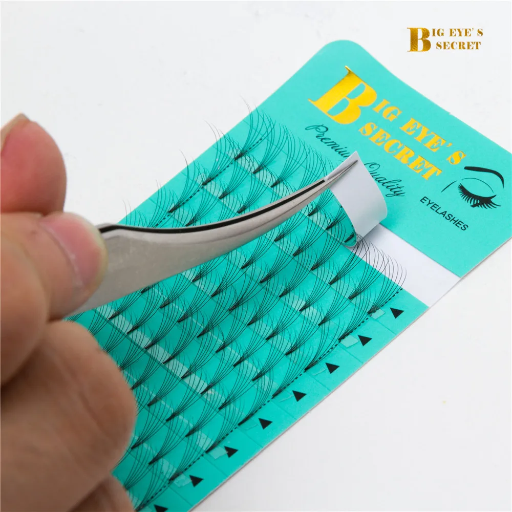 

Heat Bonded Volume Lash Supplies Premade Fans Volume Lash Extension Synthetic Hair Premade Volume Fans Eyelash Extension Lashes