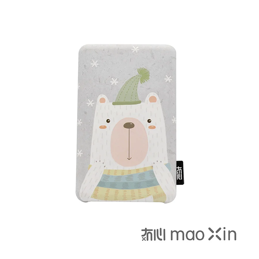 Bear Maoxin пауэр банк 10000mAh аккумулятор для iPhone xiaomi samsung портативная зарядка милыйпортативное зарядное устройство нести шаблон дизайн повербанк - Цвет: Bear