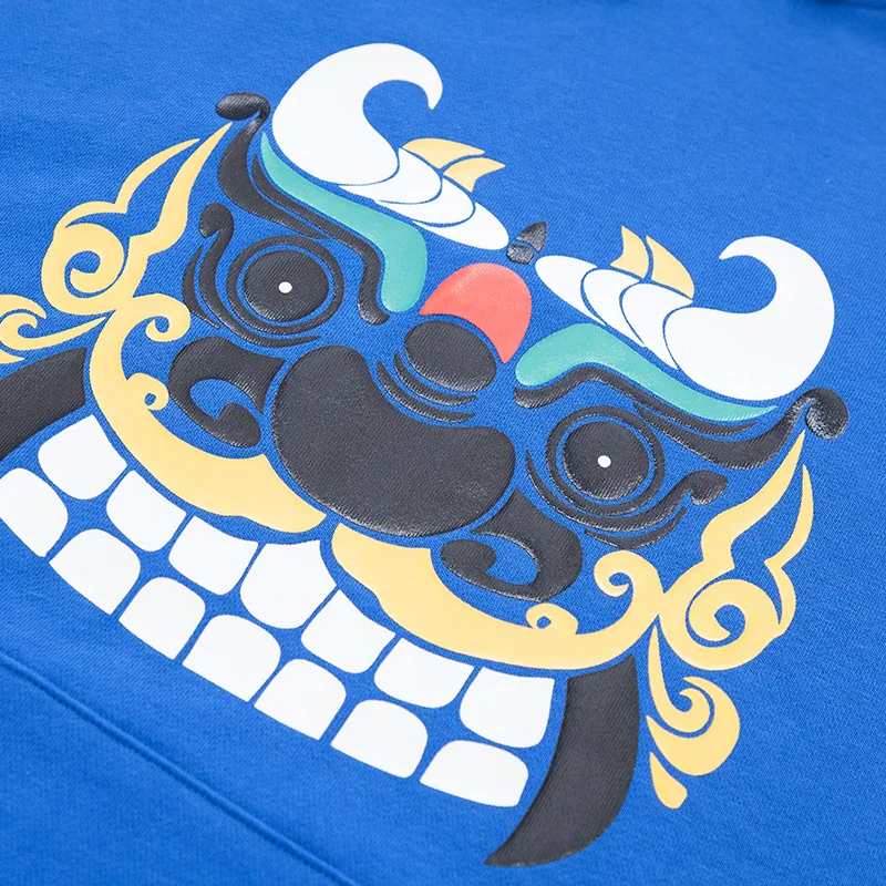 SEMIR мужская вышитая Толстовка с капюшоном Мужской пуловер карманом кенгуру