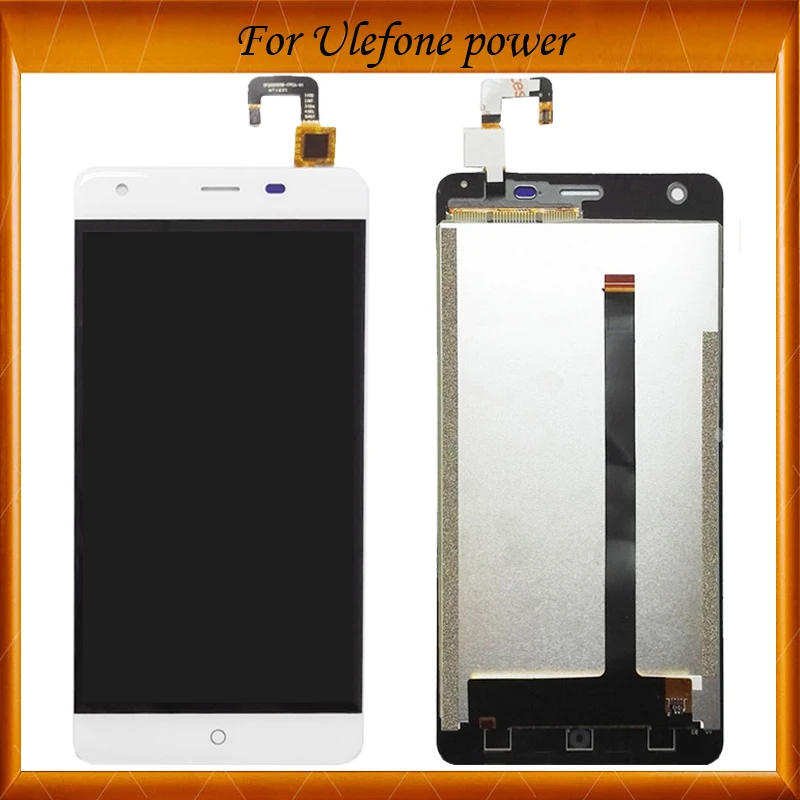 100% протестирован ОК для UleFone Power ЖК-дисплей экран и сенсорный дигитайзер Замена