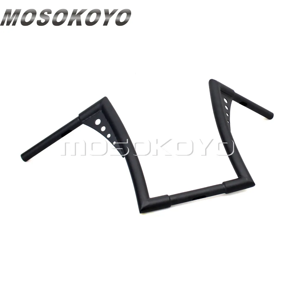 Мотоцикл черный APE вешалка руль 1" Rise Drag Fat Bar 30,5" широкий для Harley Softail FLST FXST Sportster XL Touring