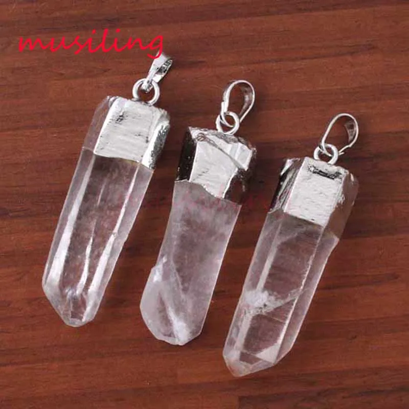 1 шт. цепочка из натурального камня с кристаллом|reiki pendulum|quartz prismpendulum pendant |