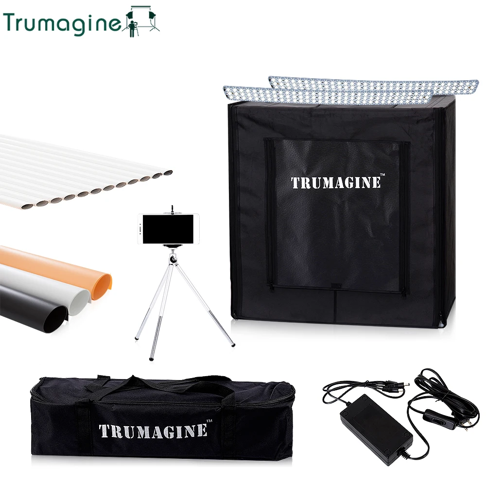 TRUMAGINE 50*50*50 см софтбокс для фотостудии, светильник, софтбокс, светильник, палатка, набор софтбоксов для камеры DSLR