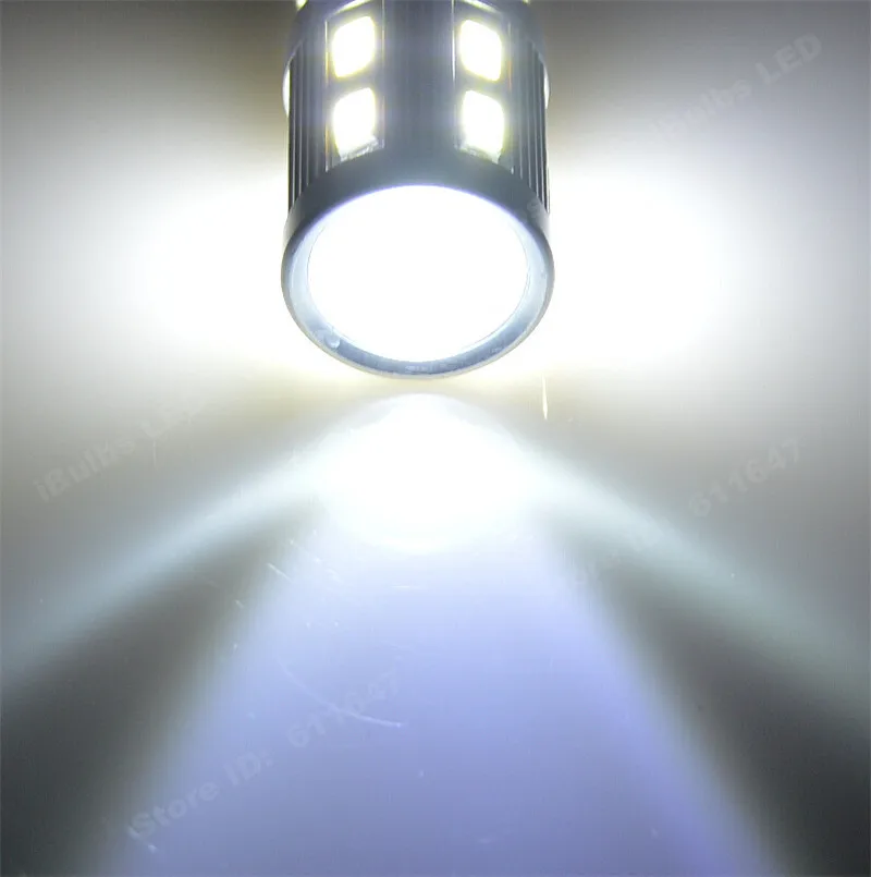 1 шт Высокое качество H7 12 SMD СВЕТОДИОДНЫЙ 5730 Автомобильная противотуманная фара 5630 12SMD лампы сигнала поворота авто лампы Q5 Canbus OBC Error Free супер-яркий