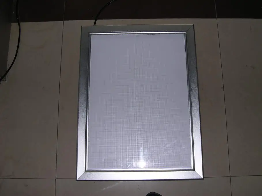 Алюминиевый световой короб со светодиодной подсветкой для меню рекламы