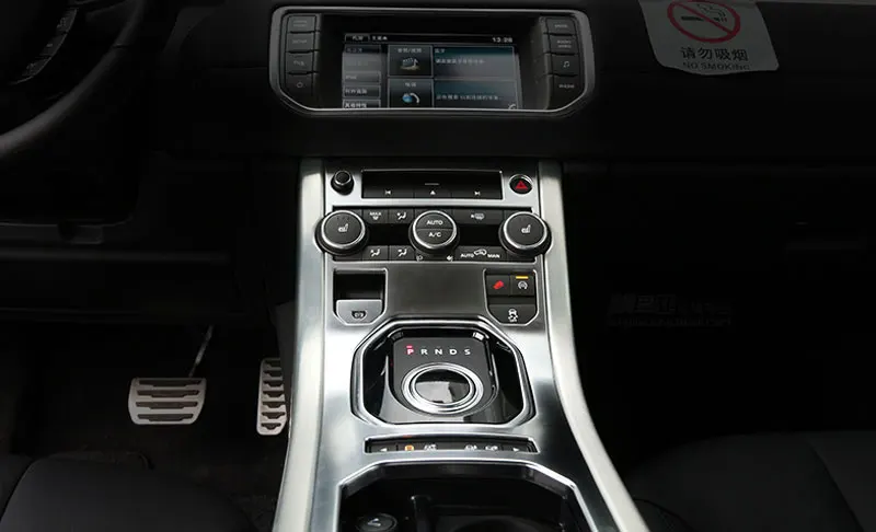 Для Land Rover Range Evoque 2013-2016 аксессуары центральная консоль Шестерня хромовое