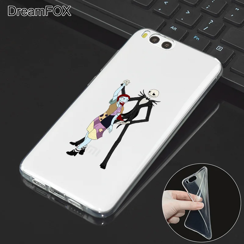 DREAMFOX L535 Jack Skellington Мягкий ТПУ силиконовый чехол для Xiaomi Redmi Note 3 4 5 Plus 3S 4A 4X 5A Pro Global |