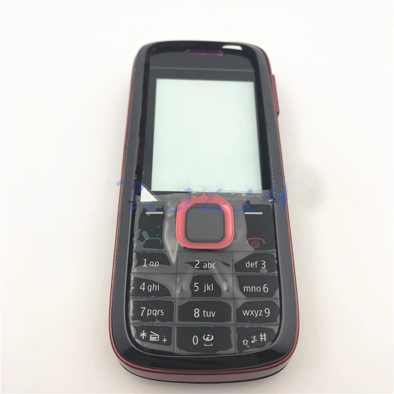 Хорошее качество для Nokia 5130 полный корпус+ задняя крышка батареи+ английская клавиатура с логотипом