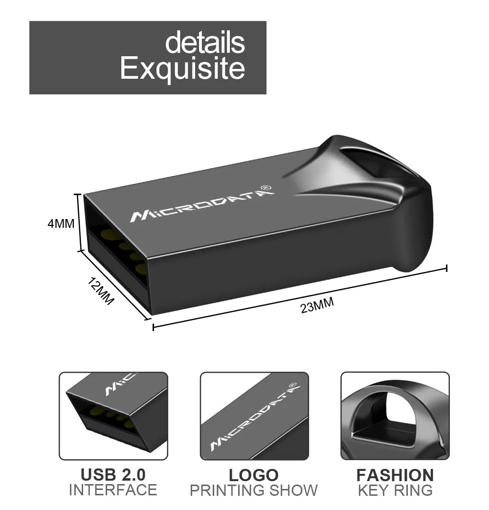 Маленький размер флеш-накопитель 4 ГБ 8 ГБ 16 ГБ usb флеш-накопитель 32 Гб 64 ГБ USB 2,0 Флешка usb флешка флеш-накопитель с бесплатной доставкой