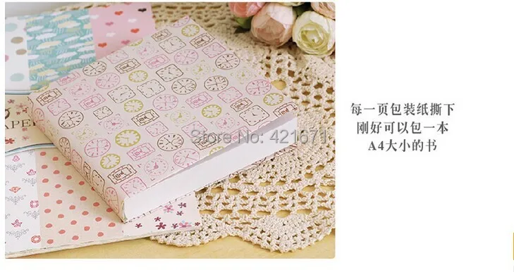 Эксклюзивный бумажный альбом 16 листов/набор набор бумажных пакетов в розовый