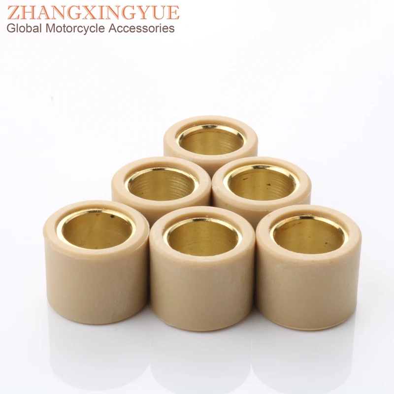 6 шт. высокое качество вариатор роликовые весы 13 грамм 21x17 мм для Piaggio Beverly Rst 4V Eu3