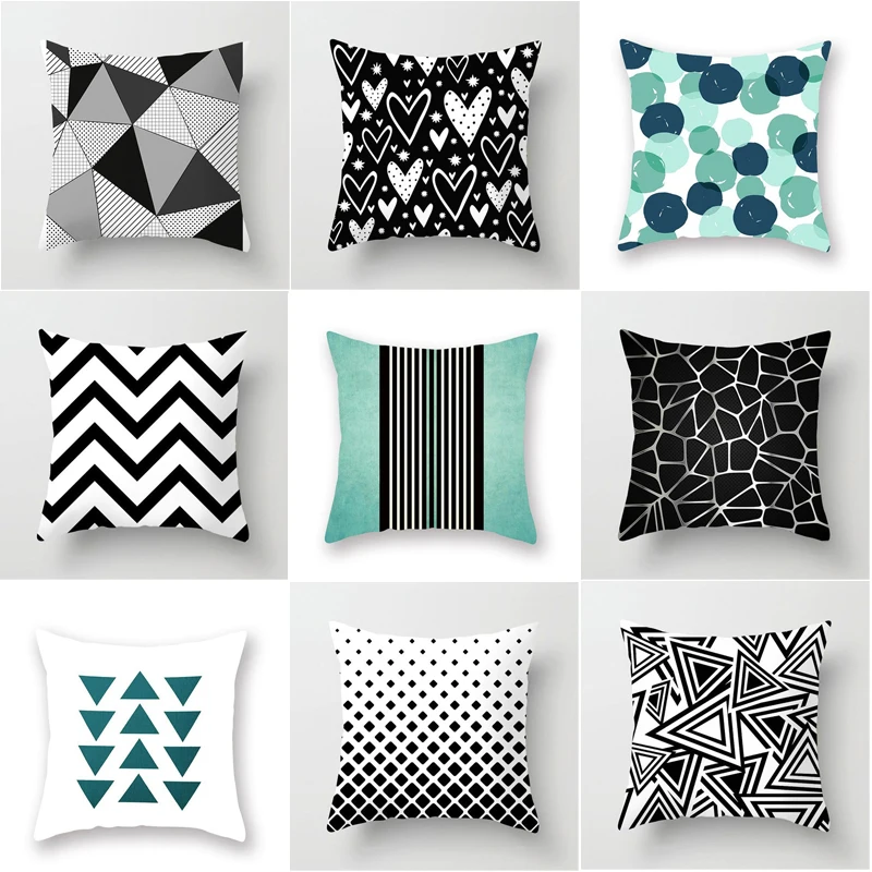 Новинка Классический чехол для дивана с геометрическим узором в гостиную офис