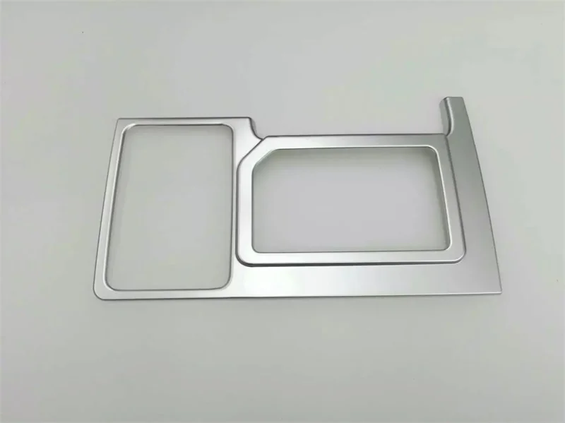 Matte Style Для 2010- Toyota Land Cruiser Prado FJ 150 ABS коробка переключения передач, панель, накладка на головку переключения передач, рамка, аксессуары для стайлинга автомобилей - Цвет: Matte Style