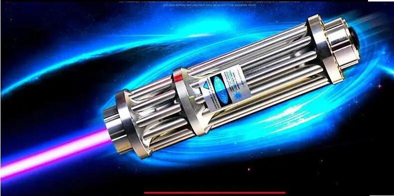 

HOT! High Power 1000000m 100W Blue Laser Pointers 450nm Lazer Flashlight Burning Match/Burn light cigars/candle/black Hunting