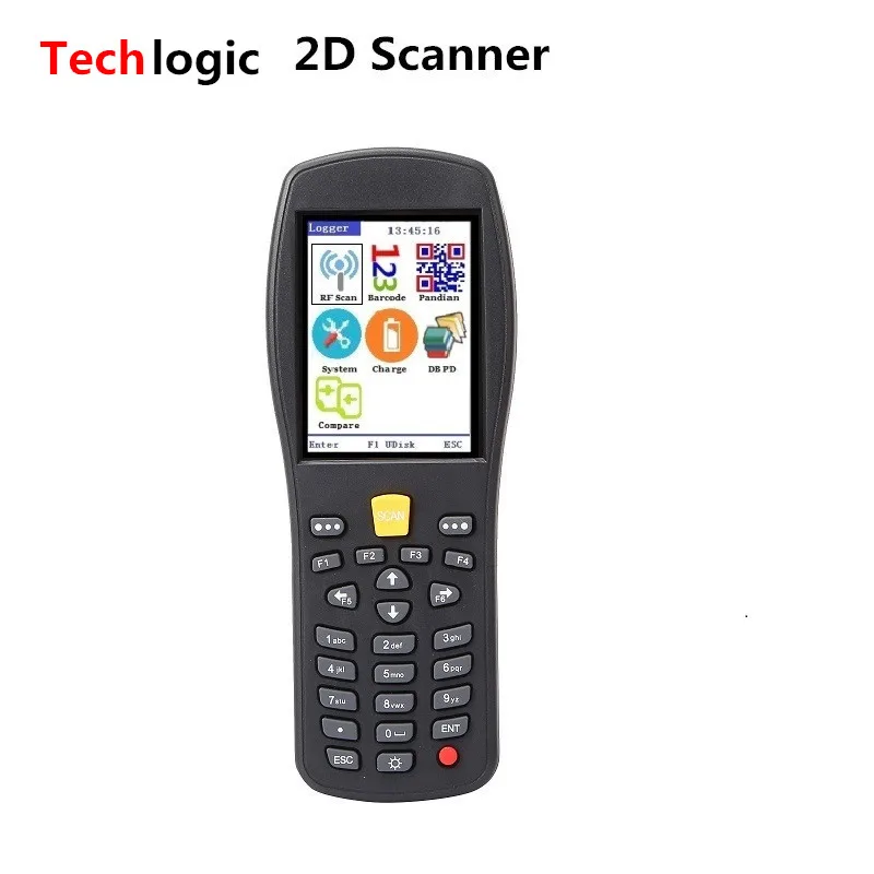 Techlogic X9H 2D QR PDF417 Datamatrix сканер штрих-кодов промышленных Класс инвентаризация