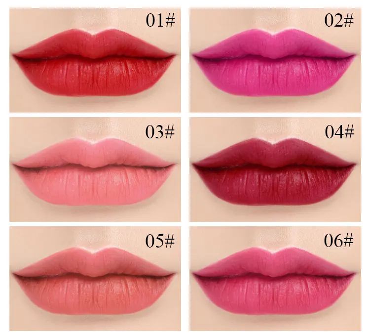 1 шт. Водонепроницаемая женская помада матовая Cosmetiquera 12 цветов Rouge A Levre матовая Longue Tenue стойкий блеск для губ Стик