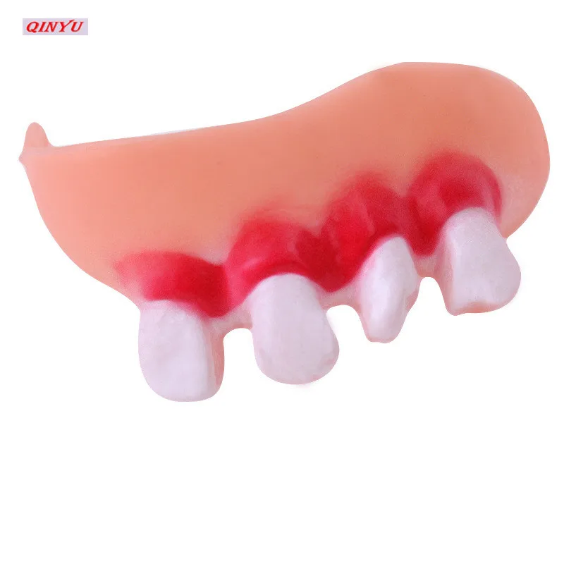 Интересный розыгрыш Забавный реквизит для зубных протезов новинка забавные