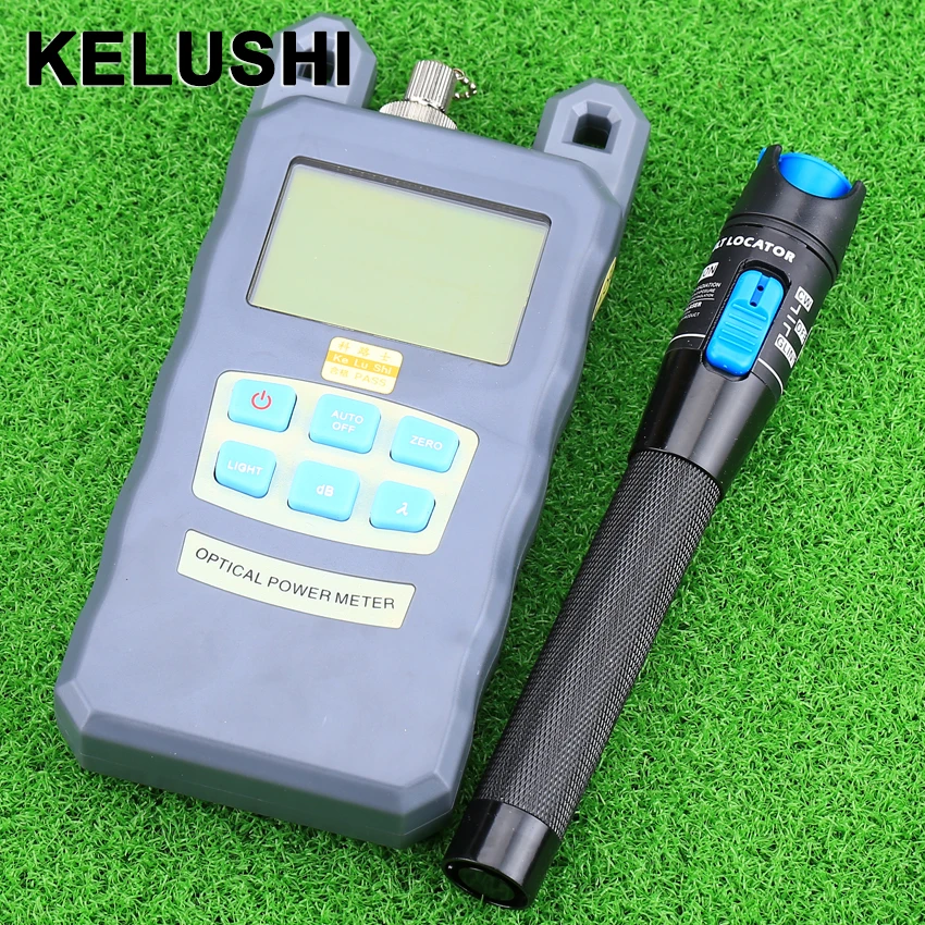 Прибор для измерения мощности KELUSHI-70dBm ~ + 10 dBm оптоволоконная мощность и 1 мВт 5 км