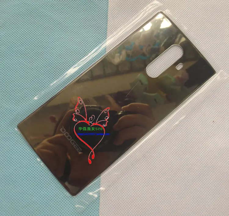 Золотой Микс 2 батарея Крышка задняя крышка Корпус для 5.99nch doogee микс 2 смартфон с - Цвет: Золотой