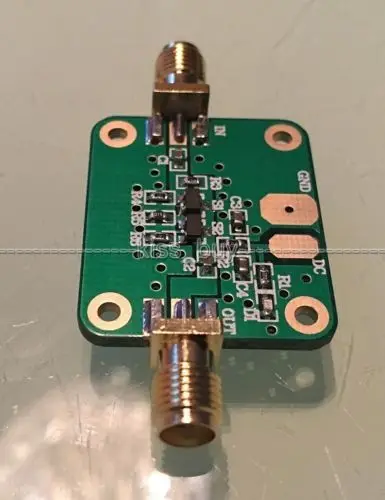 Dykb DC 12V 10KHz-1GHz 10dBm RF малошумный усилитель мощности LNA модуль для HF VHF UHF fm Ham радио |