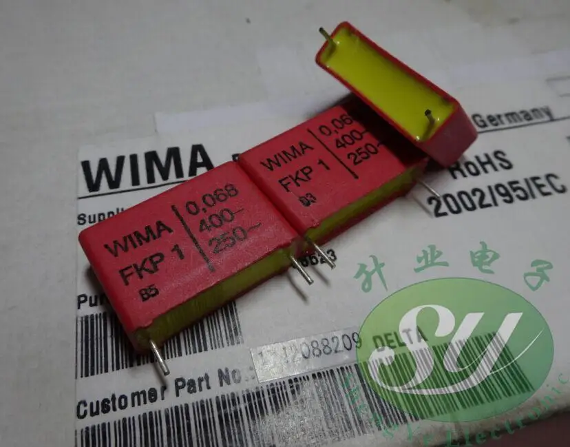 2020 флейта 10 шт./20 шт. WIMA FKP1 серия 0 068 мкФ/400V 68nf 683 новый пленочный конденсатор 22
