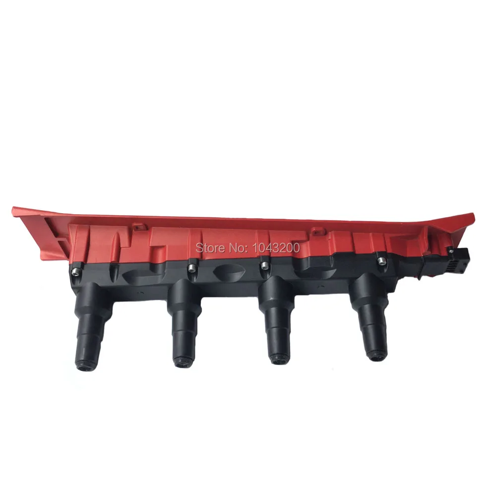 

55561132 Ignition Spark Coil Cassette Pack Red Direct For SAAB 9-3 900 9000 Turbo 4 Cyl OE# 9178955 / 09178955