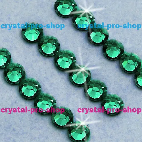 Ss6 Подлинная Swarovski Elements изумруд (205) 432 шт. 6ss (утюг на исправлении Стразы)|rhinestone