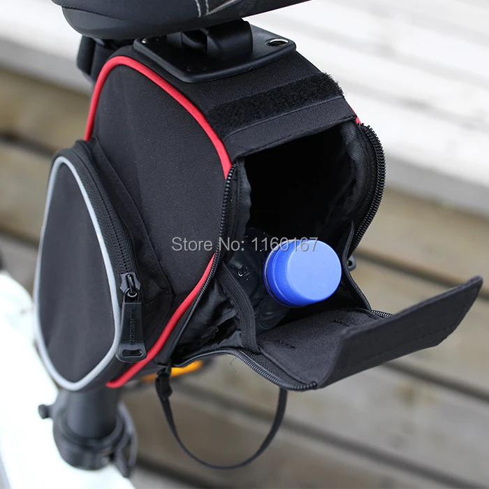 

ROSWHEEL music dazzle rear saddle bag small folding car folding bike riding outdoor equipment 13890