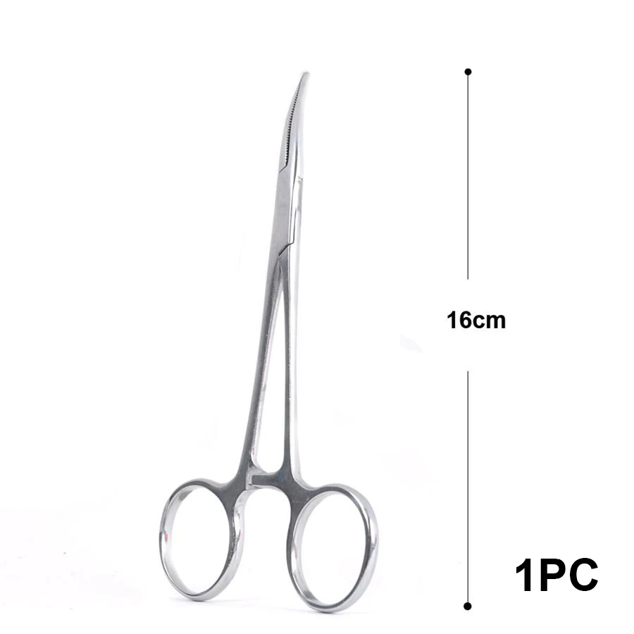 16cm 1pc Maximumcatch DE016 12 см/14 см/16 см рыболовные щипцы рыболовные аксессуары изогнутые гемостаты - Цвет: 16cm 1pc