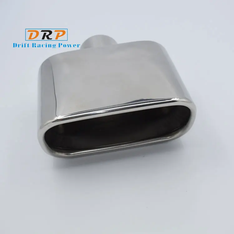 1 шт. наконечники для выхлопной трубы из нержавеющей стали с квадратным