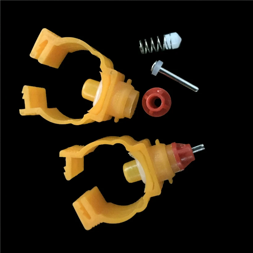 10 шт. курица с сосками поилки Автоматическая Вода пружина байонет