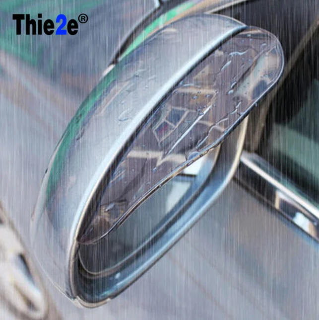 Универсальные 2 шт автомобиля-Стайлинг дождь брови для Audi Chevrolet Cruze Aveo Captiva Lacetti Suzuki Epica Volkswagen аксессуары