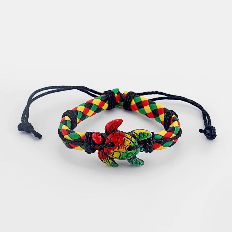 1 шт. оплетка Rasta искусственная ткань яка морская черепаха подвеска для