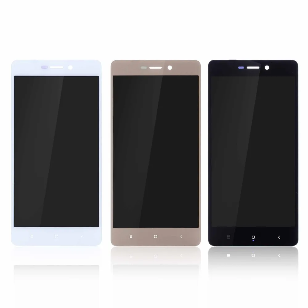Дисплей для XIAOMI Redmi 3S / Redmi 3S Prime LCD в сборе с тачскрином на рамке 5.0'' черный белый золото