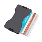 Оптовая продажа, высокое качество, алюминиевый бизнес держатель для кредитных карт, держатель для банковских карт, ID Имя, чехол для карт, Rfid кошелек, блокировка