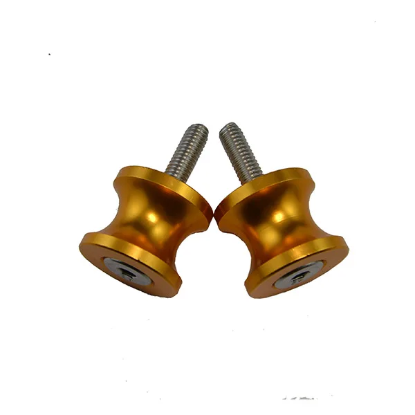 10mm Gold Spools BJMOTO мотоцикл 10 мм 6 мм 8 мм ЧПУ маятник Катушки слайдер стенда винты для Honda Yamaha Kawasaki Ninja 250 Suzuki Triumph S1000RR - Цвет: 10mm Gold Spools