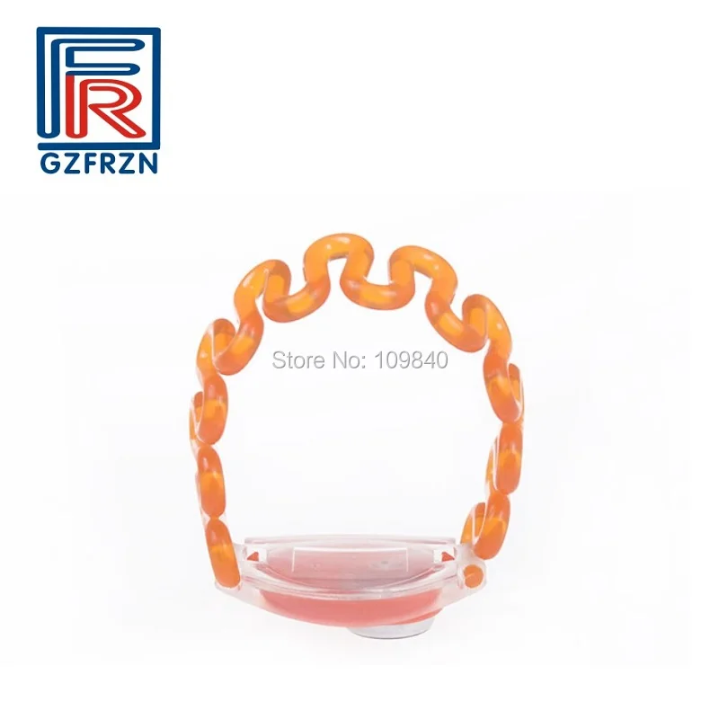 

100pcs/lot TM wristband without TM chip 50pcs Red 50pcs Green color