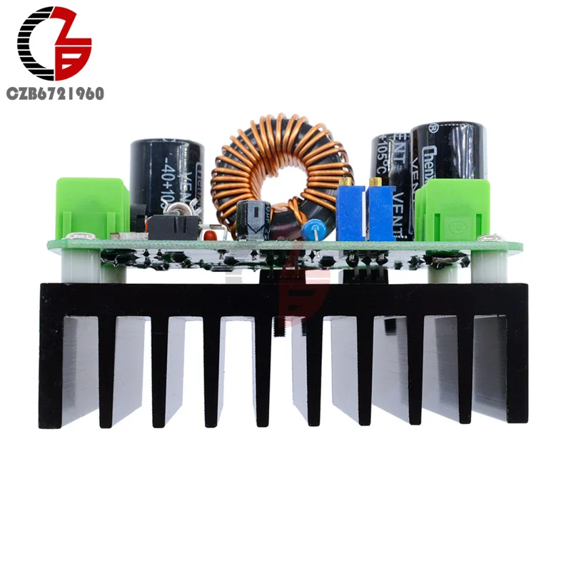 600W DC-DC 10 V-60 V-12 V-80 V импульсный Повышающий Модуль солнечных батарей Тетрадь высокое Мощность повышающий усилитель конвертера доска