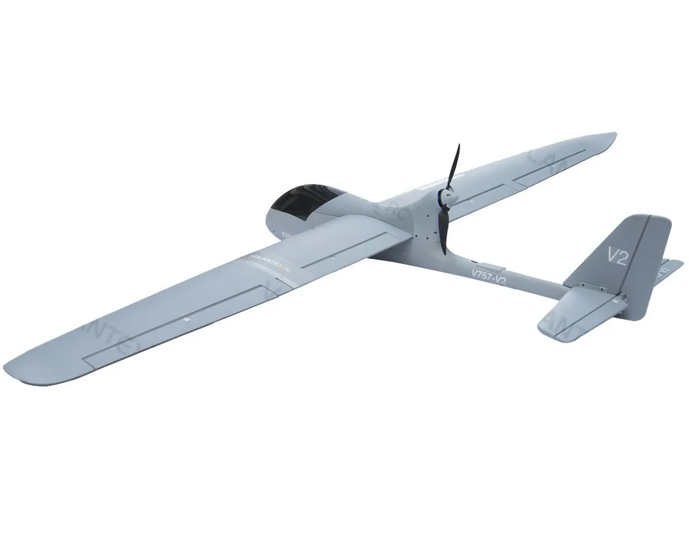 Подробные сведения о 6-Ch пульт дистанционного управления FPV Raptor V2 Skyrider самолет планер RC PNP w/ESC Мотор