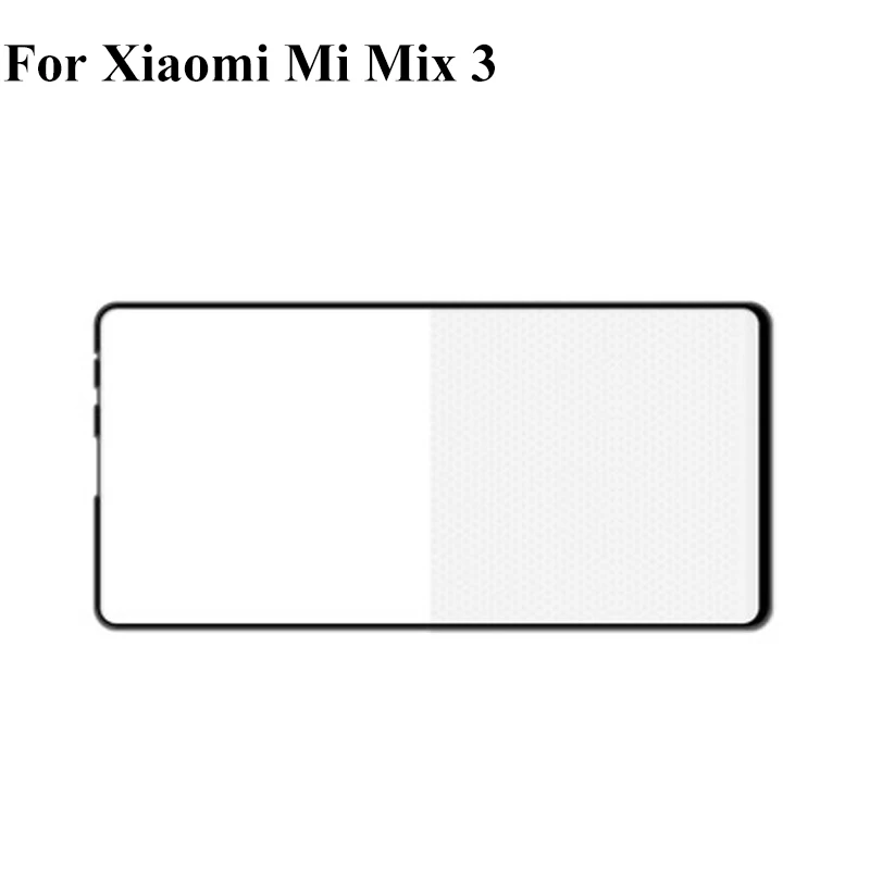 Черное полное покрытие закаленное стекло для Xiaomi Mi Mix3 Mix 3 Защитная пленка экрана