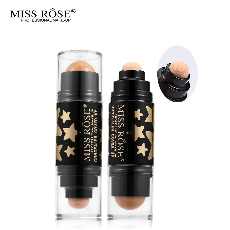 MISS ROSE 12 цветов подушка для основы полное покрытие консилер длинный бронзатор