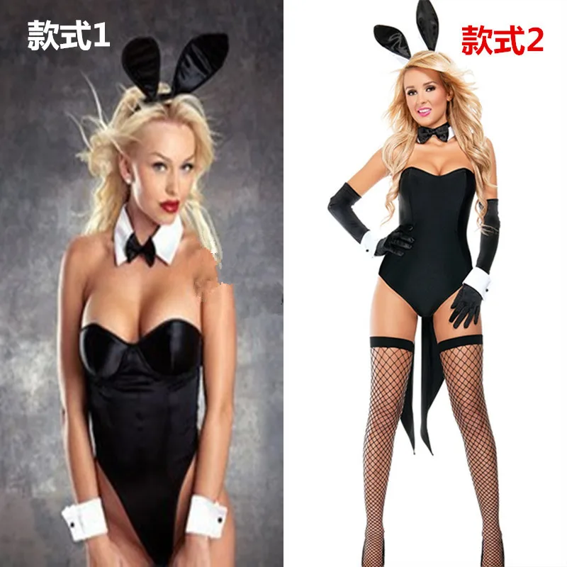 Новое поступление нижнее белье трико в виде зайчика боди платье Cospaly Bunny Girl
