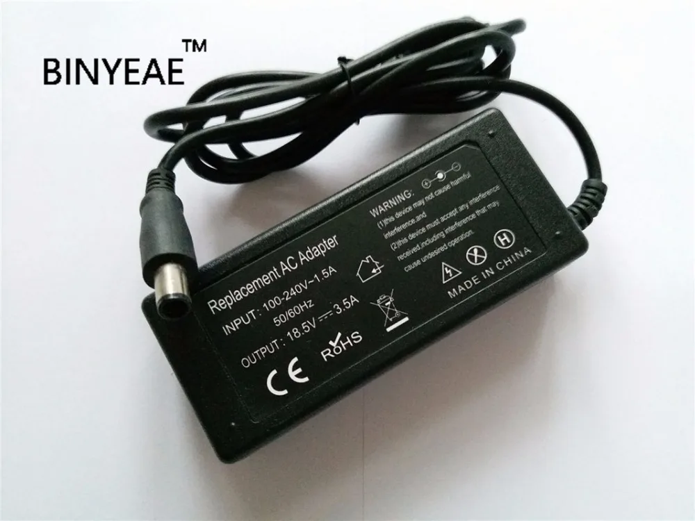 18 5 V 3.5A 65W AC адаптер питания зарядное устройство для HP Compaq 6510b 6715b 6530b G62 Hdx16|charger