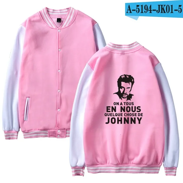 pink and white Бейсбольная куртка для мужчин/женщин от Jonny Hallyday, форменное пальто, зимняя модная толстовка, теплая, в стиле хип-хоп, для колледжа, женские куртки, одежда - Цвет: pink and white