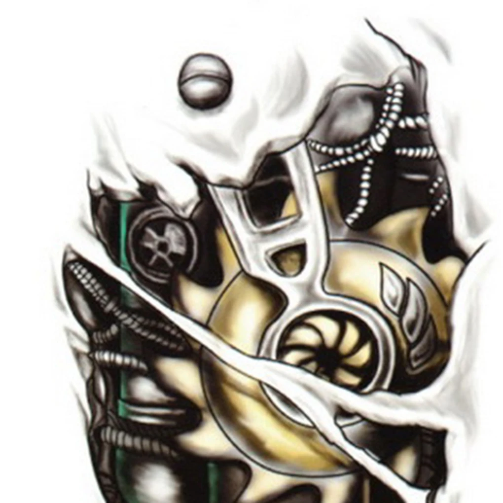 

Fashion Halloween Tattoo Ghost Taty Kids Fake Arm Tattoo Waterproof Temporary Tattoo Stickers