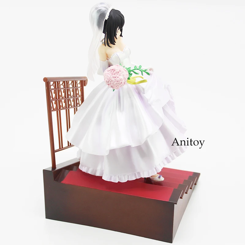 Дата живой свадьбы Tokisaki Kurumi Ver. 1/7 Масштаб ПВХ фигурка Коллекционная модель игрушки 21 см