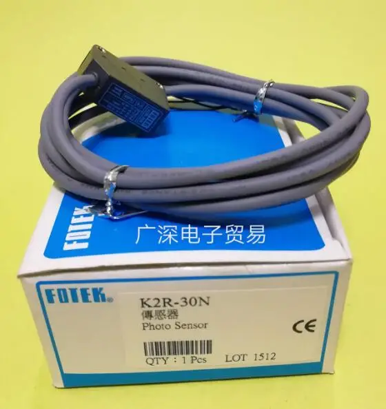 K2R-30N FOTEK Diffuse Photoelectric Switch Sensors NPN 10-30VDC 400MM 100% Original &amp New | Электронные компоненты и