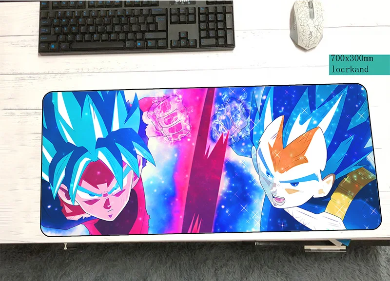 Dragon Ball Z padmouse 700x300 мм коврик для мышь Notbook коврик для компьютерной Вегета игровой коврик для мыши для ноутбука/коврики для мыши