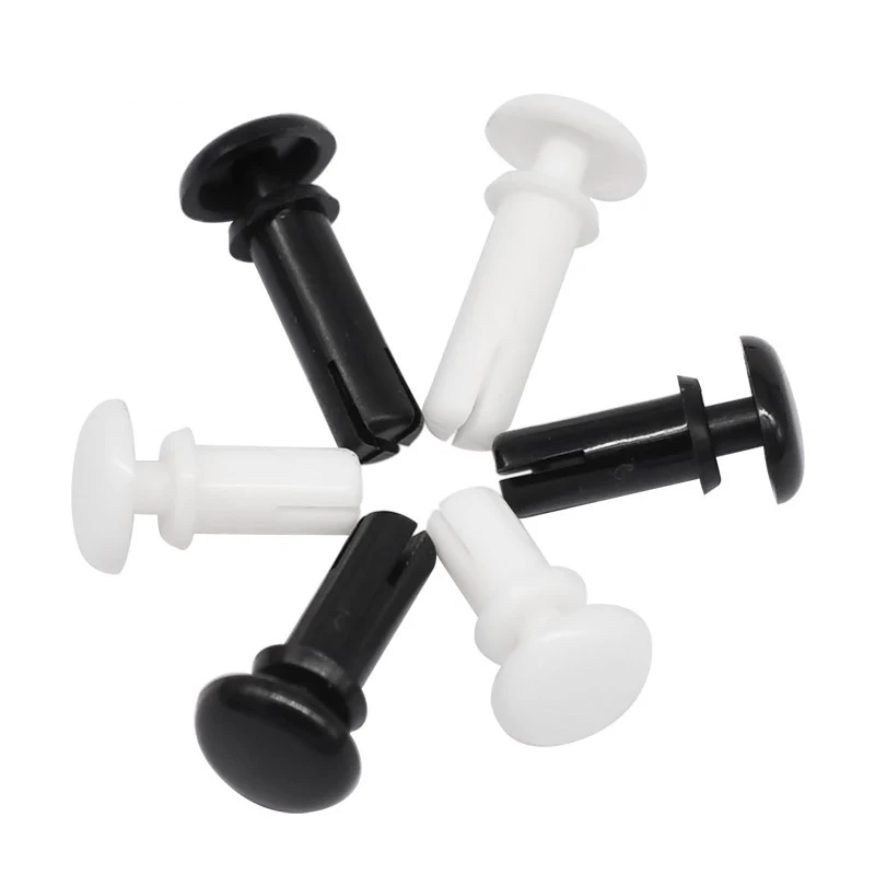 100 шт. диаметр 3 6 мм R Тип расширение заклепки гайка нейлоновая пластиковая пряжка